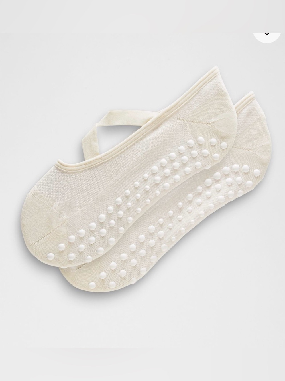 2 pairs of Lululemon Grip Socks - Cream